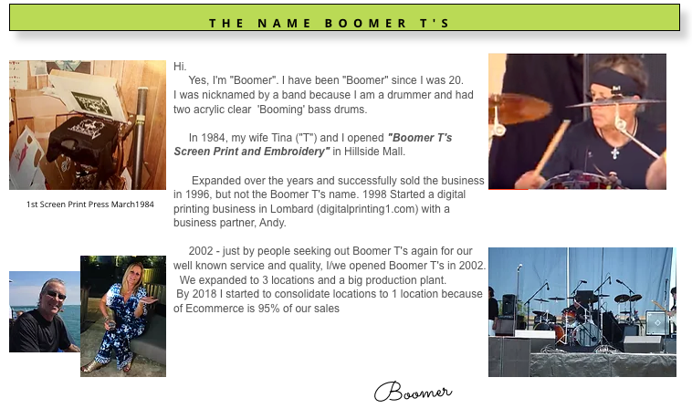 BOOMER ABOUT US